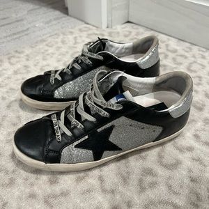 Golden Goose Superstar Glitter Low Size 8